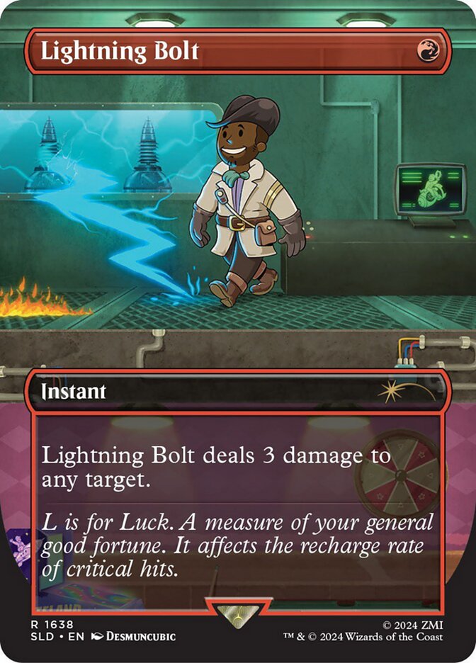 稲妻／Lightning Bolt - MTGフレーバーテキストwiki | Magic the